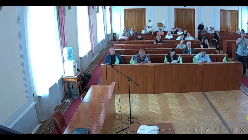 У Кропивницькому депутатка заявила про зникнення частини її виступу з відеозапису сесії міськради