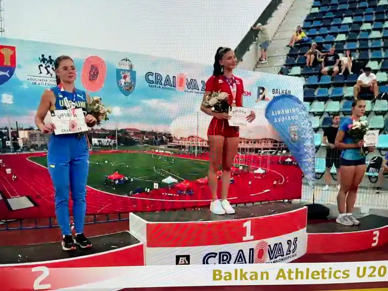 Юна легкоатлетка з Кропивницького здобула срібло на Балканському чемпіонаті