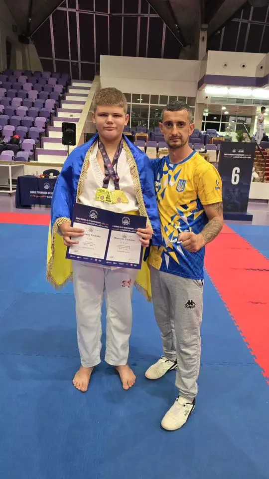 11-річний Владислав Огаренко з Кіровоградщини став чемпіоном світу з таеквон-до